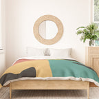 Black Cat Peeking 2x2 Duvet Cover Gallery Image 3