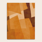 Burnt Orange Abstract Shapes Notebook Gallery Image 4