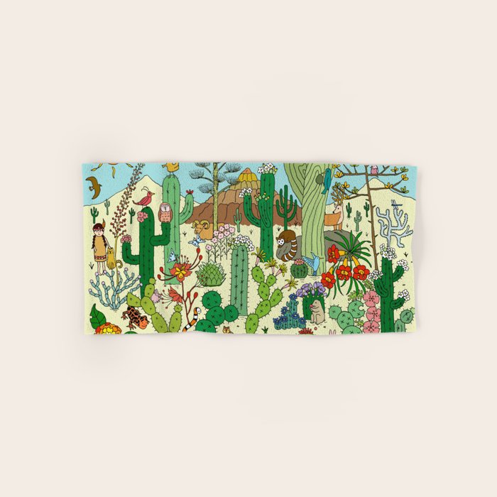 Arizona Desert Museum Bath Towel Gallery Image 1