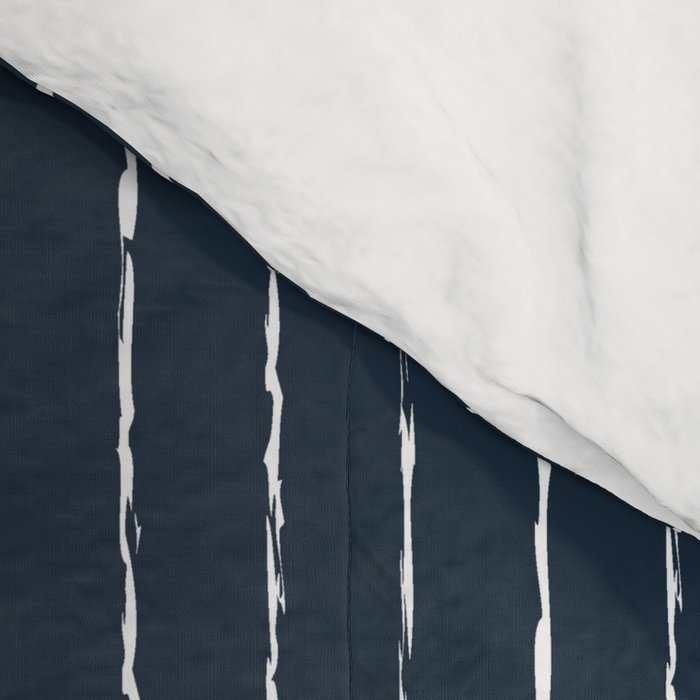 Lines III (Annapolis Blue) Comforter Gallery Image 4