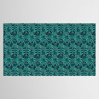 MAISEY TEAL Tablecloth Gallery Image 2