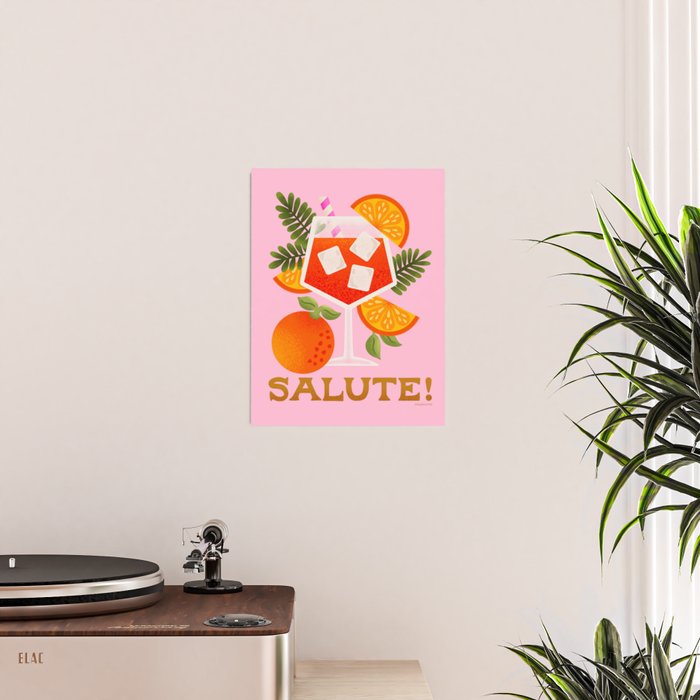 Orange Spritz - Amalfi Coast Cocktails Poster Gallery Image 2