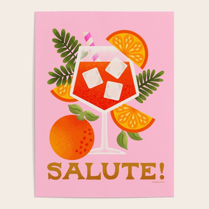 Orange Spritz - Amalfi Coast Cocktails Poster Gallery Image 4