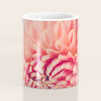 Enlightened -pink autumn dahlia flower photography Coffee Mug Gallery Image 4