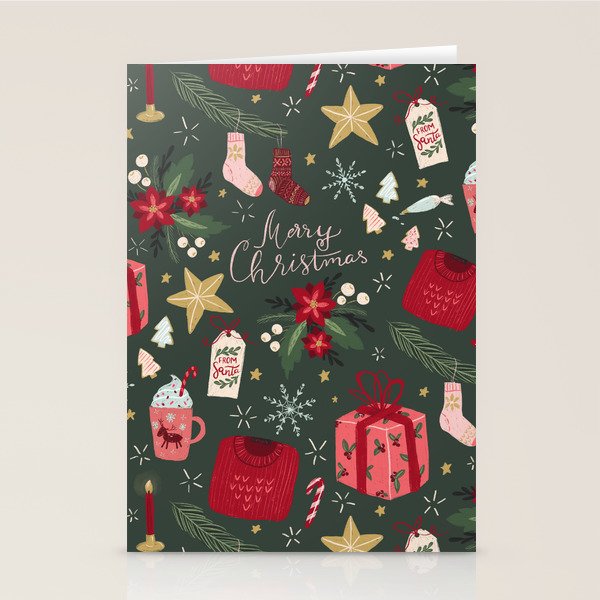 Merry Christmas Stationery Card Gallery Image 2