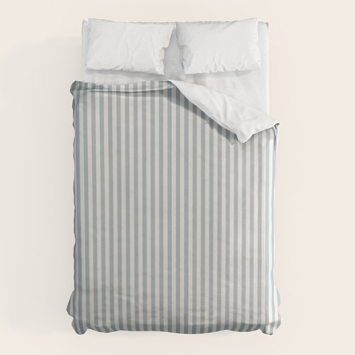 CoastL Stripe . Blue Duvet Cover Gallery Image 1