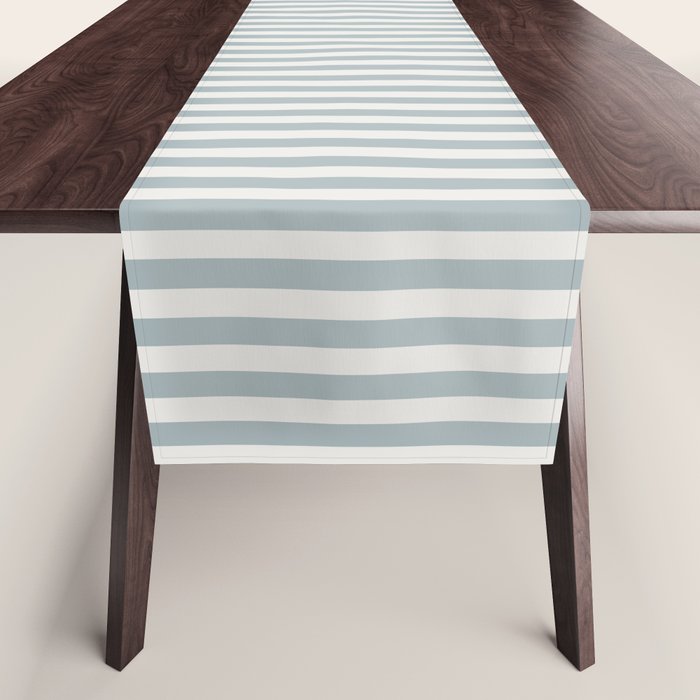 CoastL Stripe . Blue Table Runner Gallery Image 1