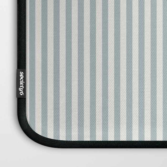CoastL Stripe . Blue Laptop Sleeve Gallery Image 3