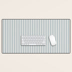 CoastL Stripe . Blue Desk Mat Gallery Image 1