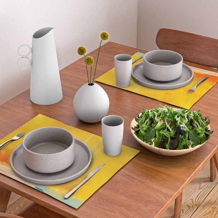 sunny landscape Placemat Gallery Image 2