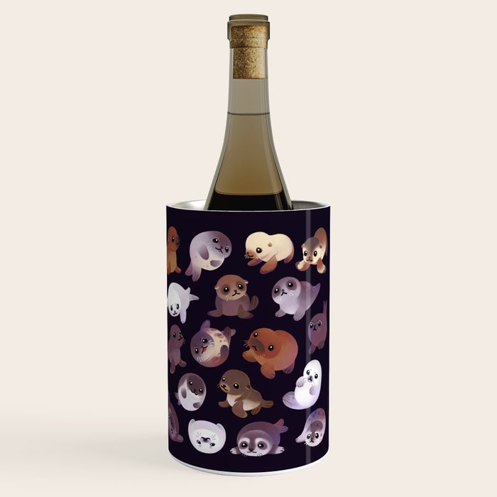 Seal pup - dark Wine Chiller Gallery Image 3