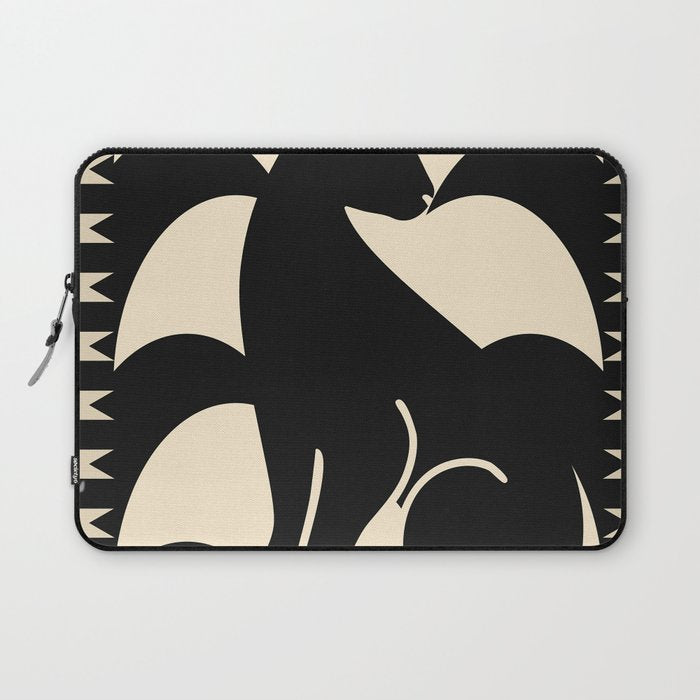 Minimalist Rabbit Laptop Sleeve Gallery Image 1
