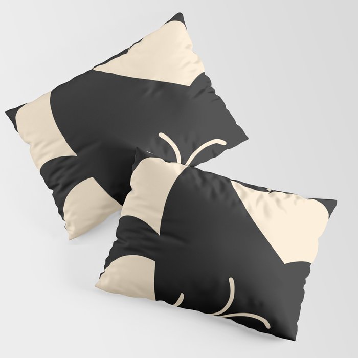 Minimalist Rabbit Pillow Sham Gallery Image 3