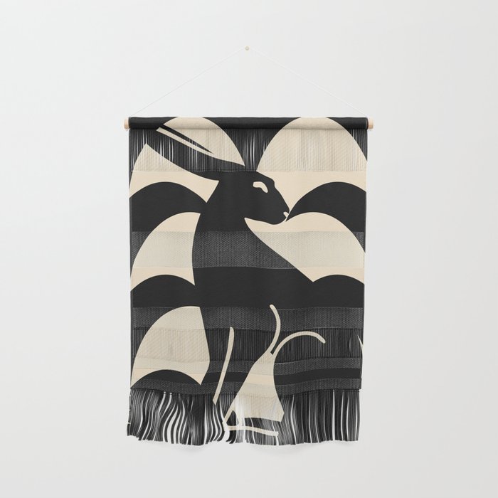 Minimalist Rabbit Wall Hanging Gallery Image 1