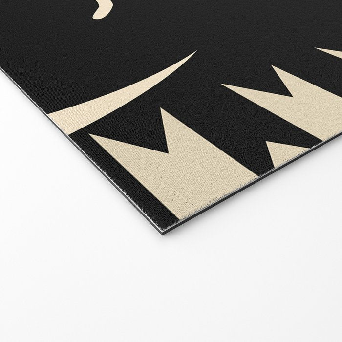 Minimalist Rabbit Welcome Mat Gallery Image 2
