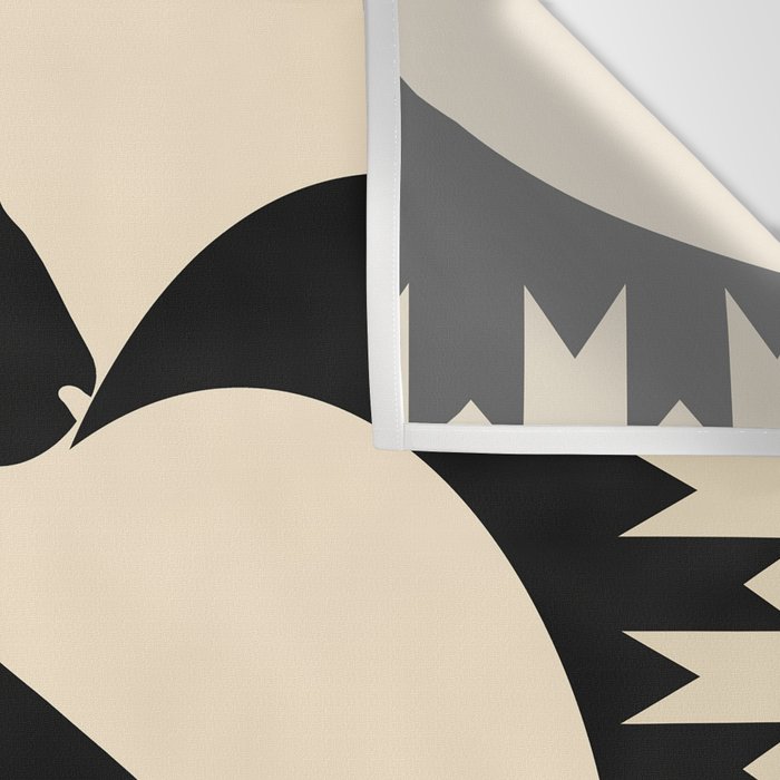Minimalist Rabbit Wall Tapestry Gallery Image 3