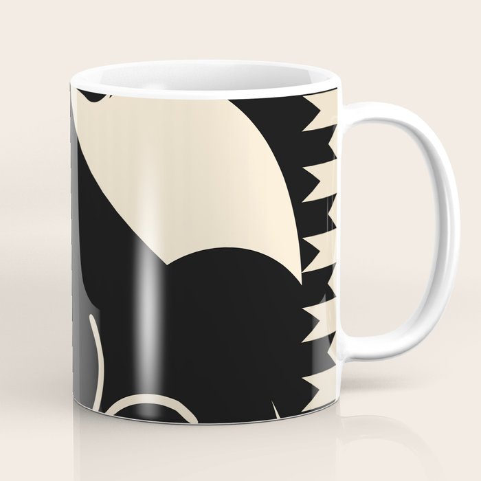 Minimalist Rabbit Coffee Mug Gallery Image 1