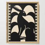 Minimalist Rabbit Serving Tray Gallery Image 1