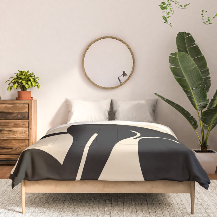 Minimalist Rabbit Comforter Gallery Image 3