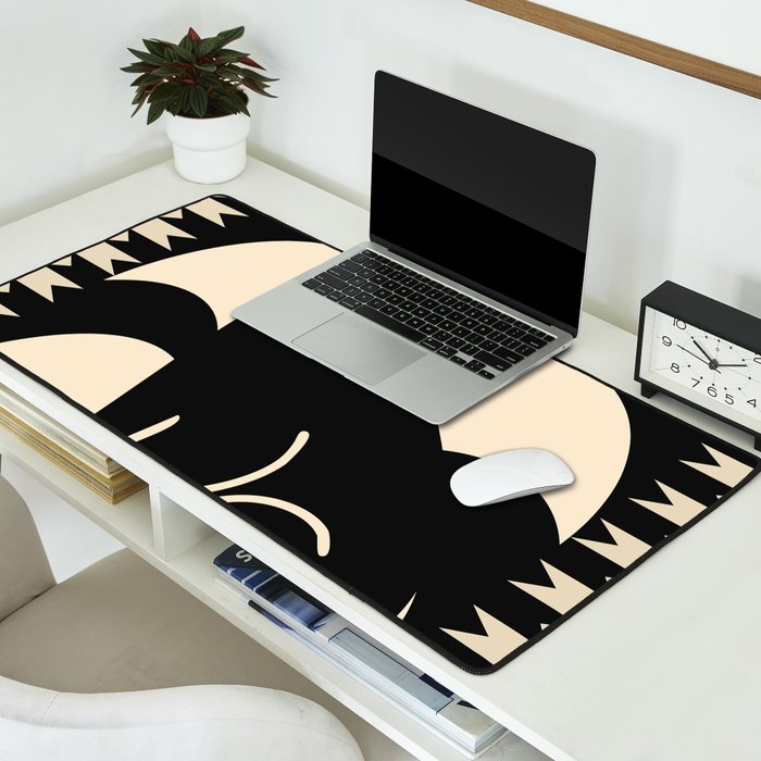 Minimalist Rabbit Desk Mat Gallery Image 2