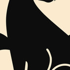 Minimalist Rabbit Coffee Mug Gallery Image 2