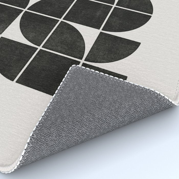 Mid-Century Modern No.35 - Woodblock Print Rug Gallery Image 4