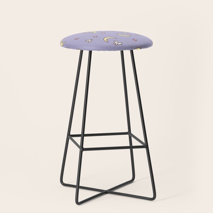 Purple Moon Anime  Stool Gallery Image 1