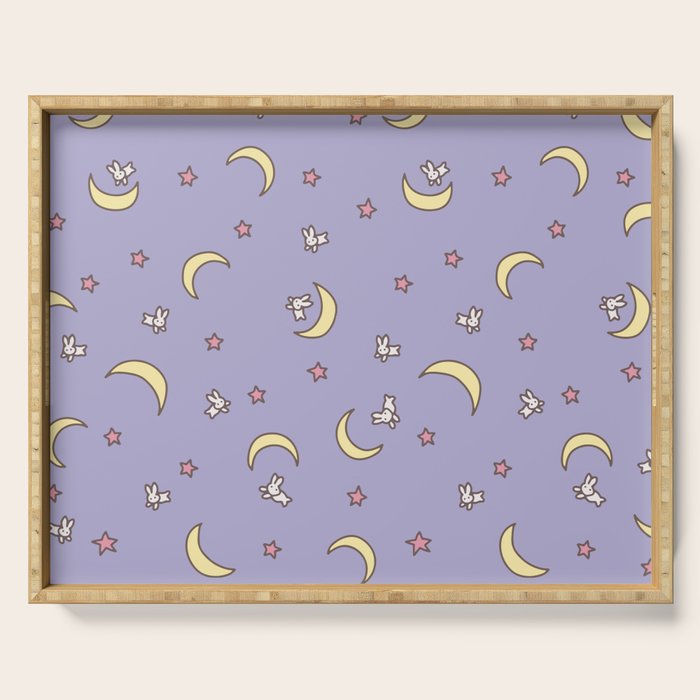 Purple Moon Anime  Serving Tray Gallery Image 1