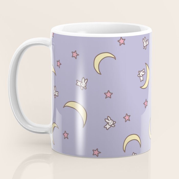 Purple Moon Anime  Coffee Mug Gallery Image 3