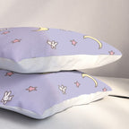Purple Moon Anime  Pillow Sham Gallery Image 3