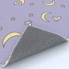 Purple Moon Anime  Rug Gallery Image 4