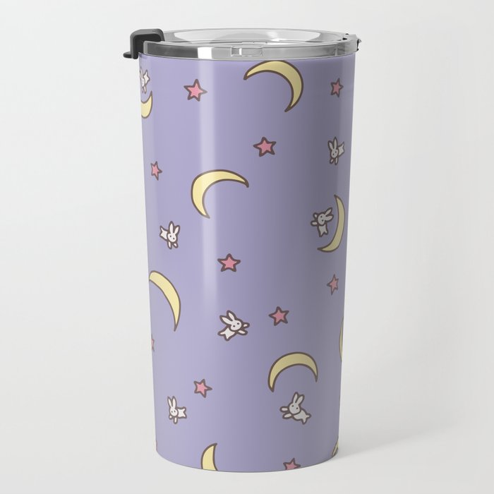 Purple Moon Anime  Travel Mug Gallery Image 3