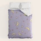 Purple Moon Anime  Comforter Gallery Image 6