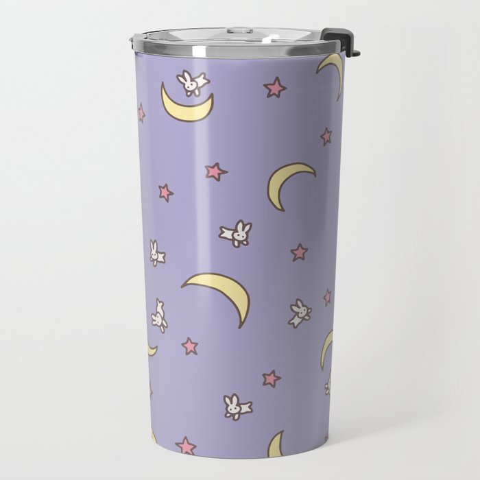 Purple Moon Anime  Travel Mug Gallery Image 2