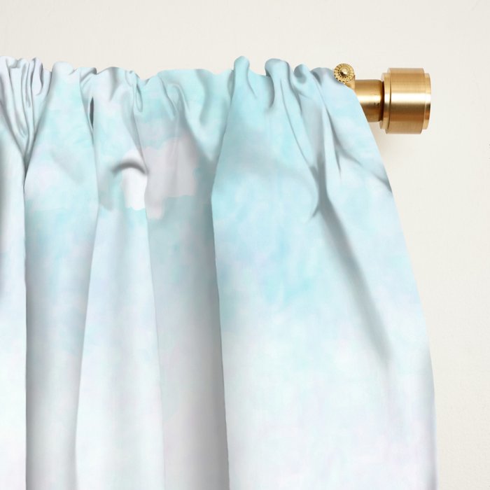 Spring Mountainscape Window Curtain Gallery Image 2