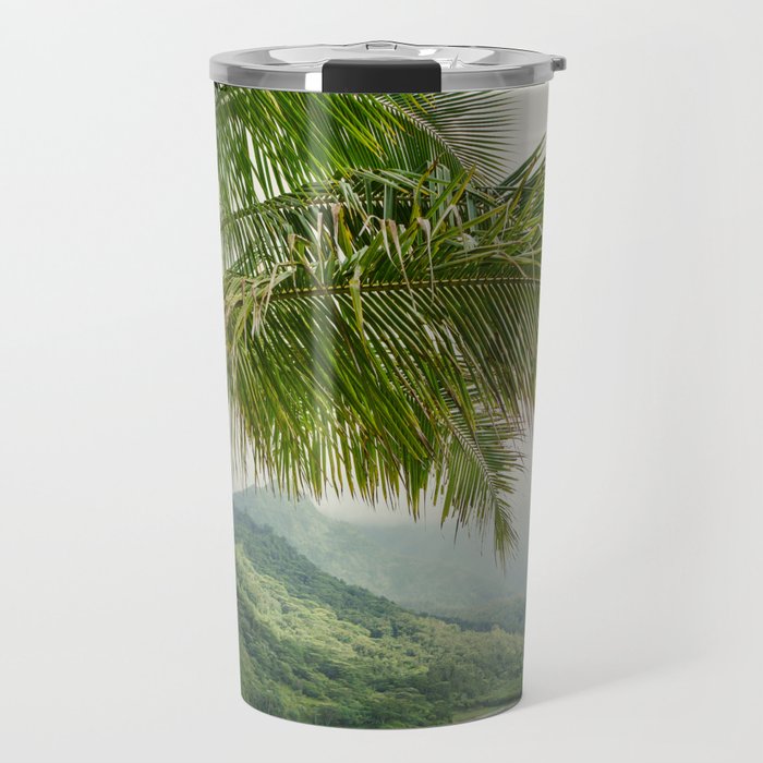 Hanalei Valley - Tropical Hawaii Landscape Photography Travel Mug Gallery Image 1