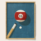 BILLIARDS / Ball 15 Serving Tray Gallery Image 1