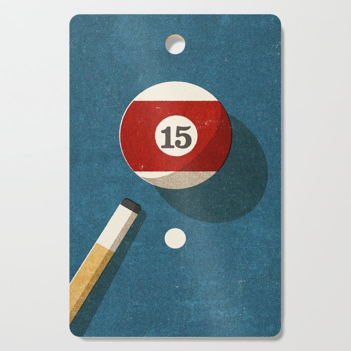 BILLIARDS / Ball 15 Cutting Board Gallery Image 1