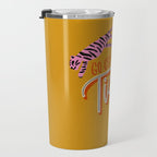 Go Get 'Em Tiger - Yellow Palette Travel Mug Gallery Image 3