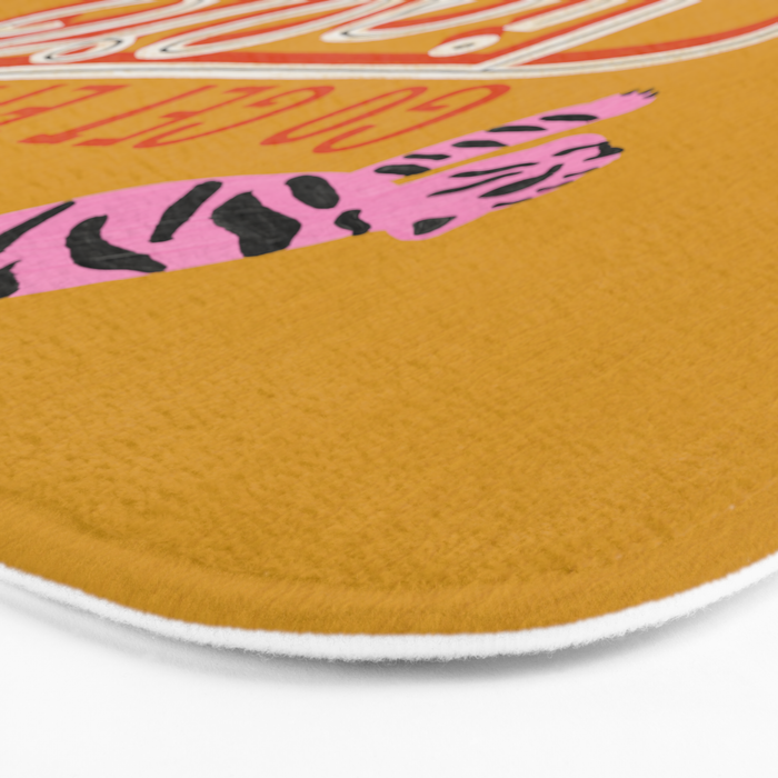Go Get 'Em Tiger - Yellow Palette Bath Mat Gallery Image 3