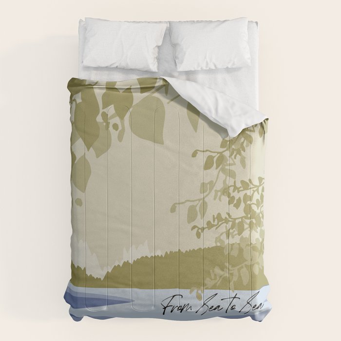 location sea to sea canada Comforter Gallery Image 6