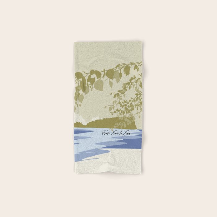 location sea to sea canada Bath Towel Gallery Image 1