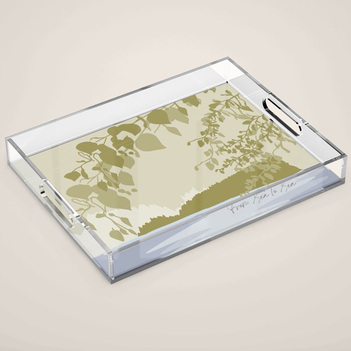location sea to sea canada Acrylic Tray Gallery Image 1