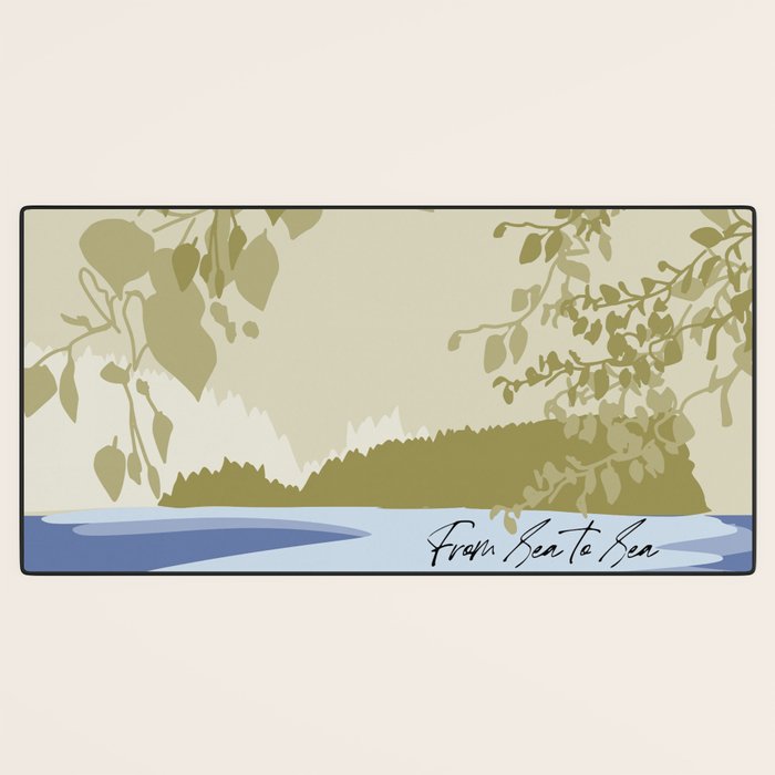 location sea to sea canada Desk Mat Gallery Image 3