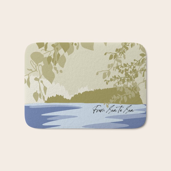 location sea to sea canada Bath Mat Gallery Image 1