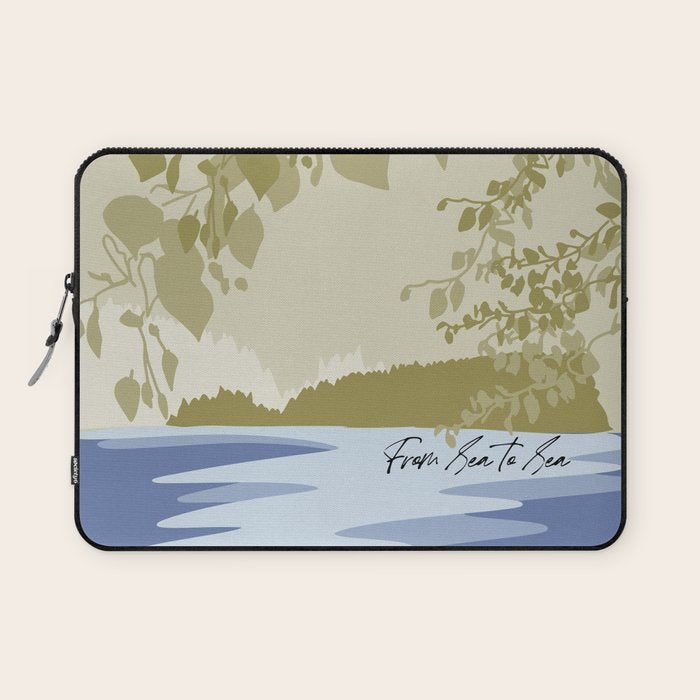 location sea to sea canada Laptop Sleeve Gallery Image 1