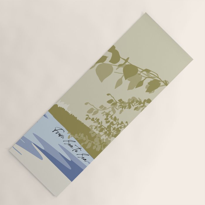 location sea to sea canada Yoga Mat Gallery Image 1