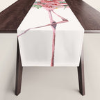 Flamingo Floral Table Runner Gallery Image 1