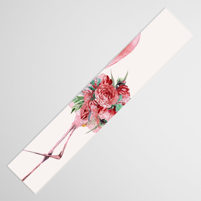 Flamingo Floral Table Runner Gallery Image 3
