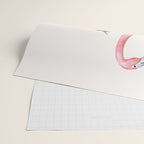 Flamingo Floral Wrapping Paper Gallery Image 2